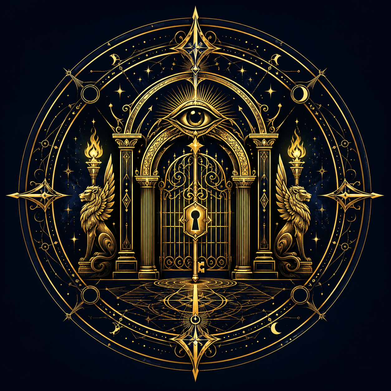Gate Guardian glyph
